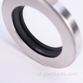 PTFE Double Lip Stainless Steel Segel Minyak Hidrolik